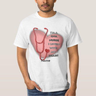 Red Heart CNA Nurse T-Shirt