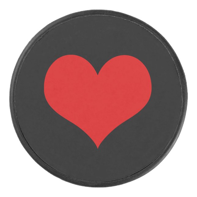 Red Heart Hockey Puck (Vorderseite)