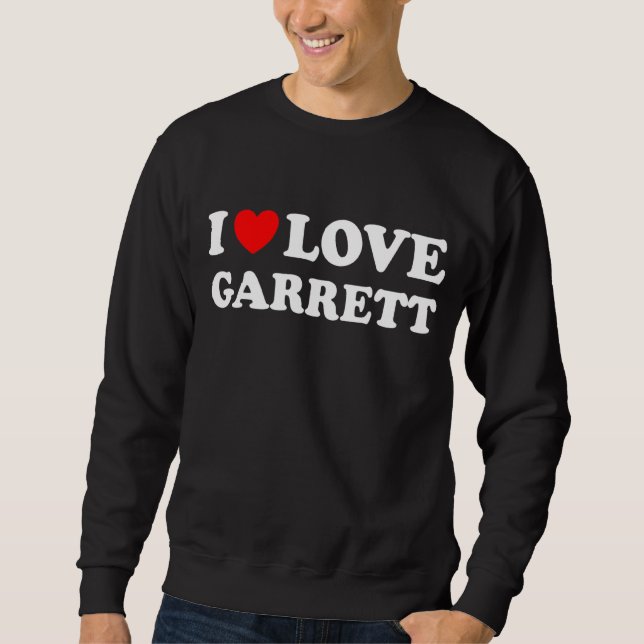 Red Heart I Liebe Garrett Sweatshirt (Vorderseite)