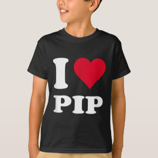 Red Heart I Liebe Pip T-Shirt