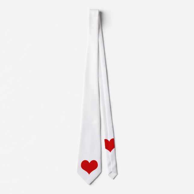 Red Heart Krawatte (Vorderseite)