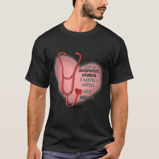 Red Heart Midfrau Nurse T-Shirt