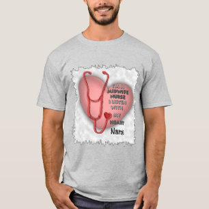 Red Heart Midfrau Nurse T-Shirt
