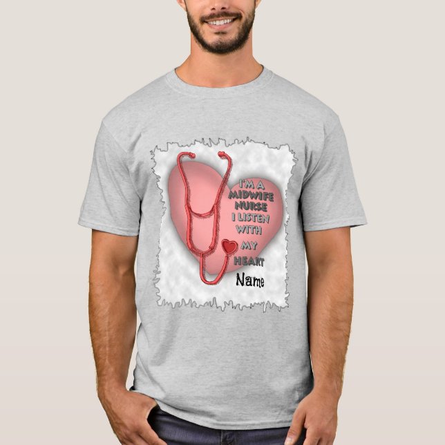 Red Heart Midfrau Nurse T-Shirt (Vorderseite)