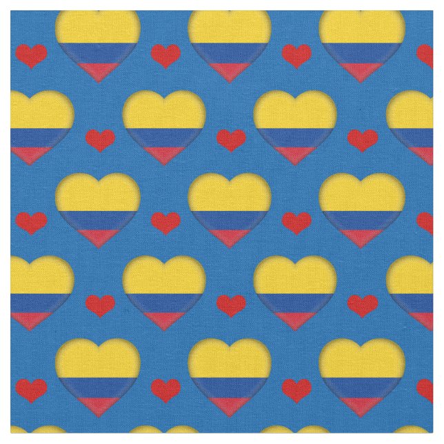 Red Heart Modefabrik/Kolumbien Stoff (Nahaufnahme)