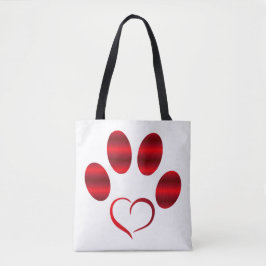 Red Heart Paw
