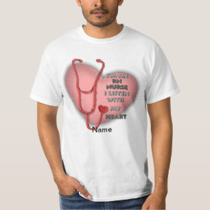 Red Heart RN Nurse T-Shirt