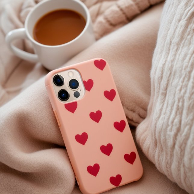 Red Heart Telefon Case-Mate iPhone Hülle (Von Creator hochgeladen)