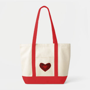 Red Heart Tragetasche