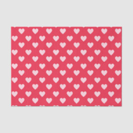 Red Hearts (Design 44 Red Series) Seidenpapier