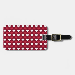 Red Hearts Gepäckanhänger