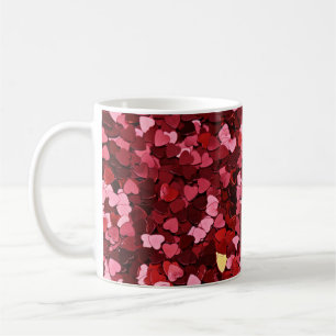 Red Hearts Kaffeetasse