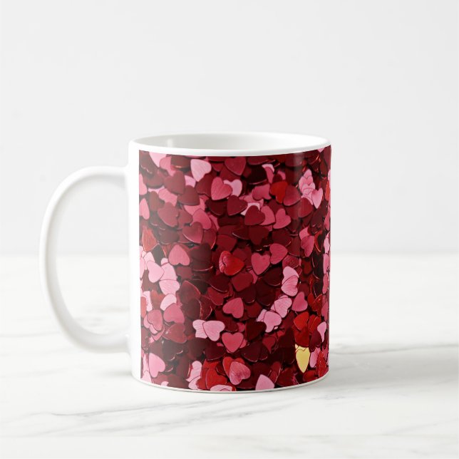 Red Hearts Kaffeetasse (Links)