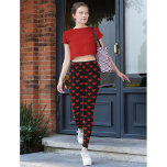 Red Hearts Pattern Liebe Black Fashion Yoga Workou Leggings<br><div class="desc">Maßgeschneidert, modern, cool, niedlich, chic, stilvoll, trendig, atemberaubend, von Hand genäht, rote Herzen auf schwarz geometrischen Mustern Frauen trainieren sportliche Yoga-Gymnastik mit Leggings Hosen, die sich ausdehnt, um Ihren Körper anzupassen, Umarmungen an allen richtigen Stellen, prallen nach dem Waschen zurück und verlieren bei wiederholtem Verschleiß nicht ihre Form. Macht ein...</div>