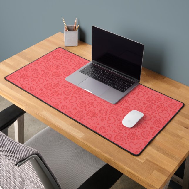 Red Hearts Schreibtischunterlage (Büro 2)