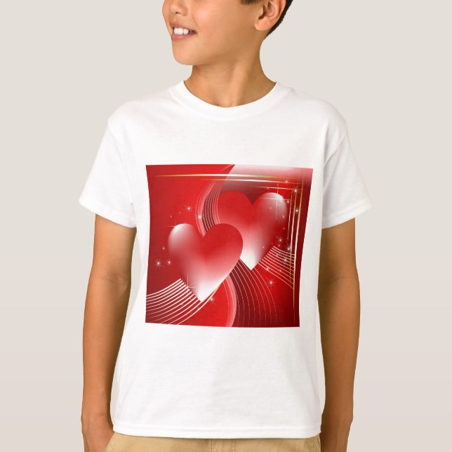 Red Hearts T-Shirt (Vorderseite)