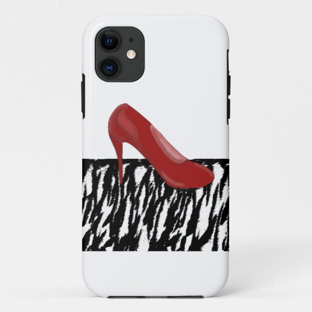 Red High Heels Case-Mate iPhone Hülle (Rückseite)