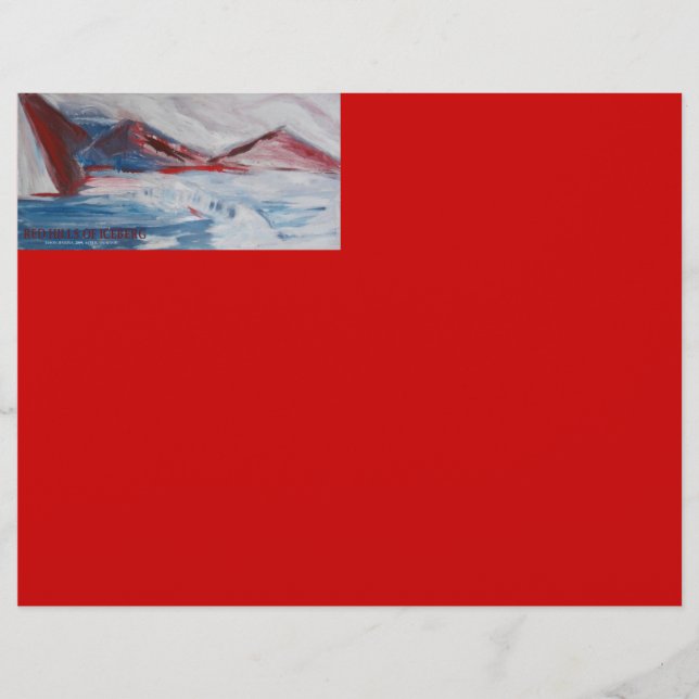 RED HILLS OF ICEBERG (Vorderseite)
