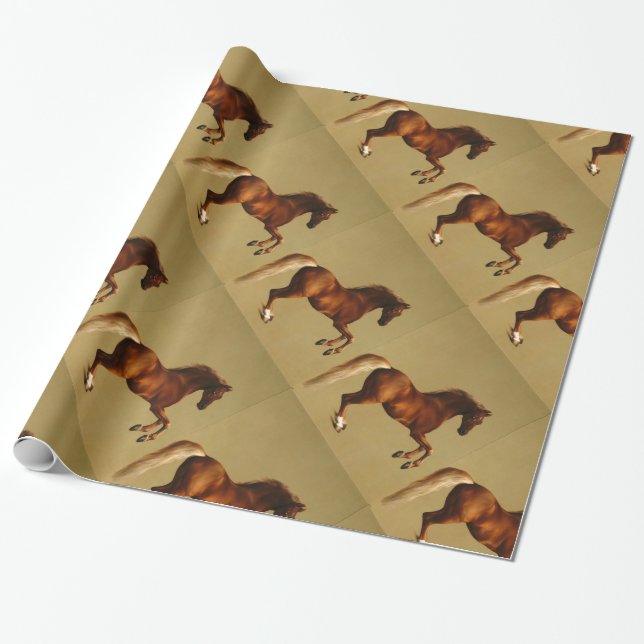 RED HORSE GESCHENKPAPIER (Ungerollt)