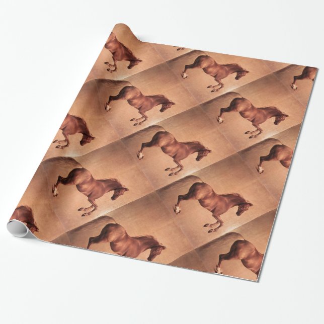 RED HORSE GESCHENKPAPIER (Ungerollt)