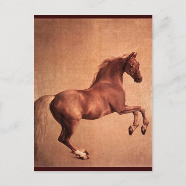 RED HORSE POSTKARTE (Vorderseite)