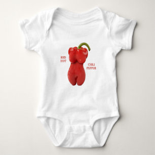 Red Hot Chili Pepper Baby Strampler