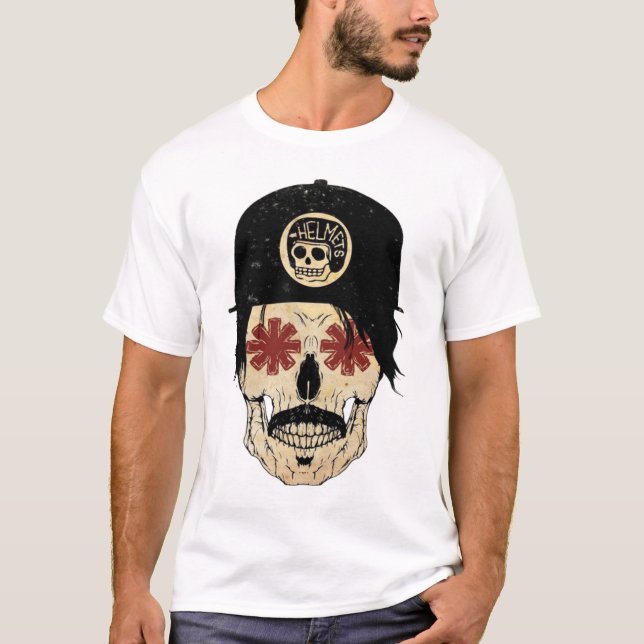 Red Hot Chili Peppers – Anthony Kiedis Skull T-Shirt (Vorderseite)