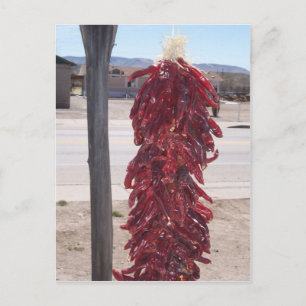 Red Hot Chili Peppers in Hatch New Mexico Postkarte