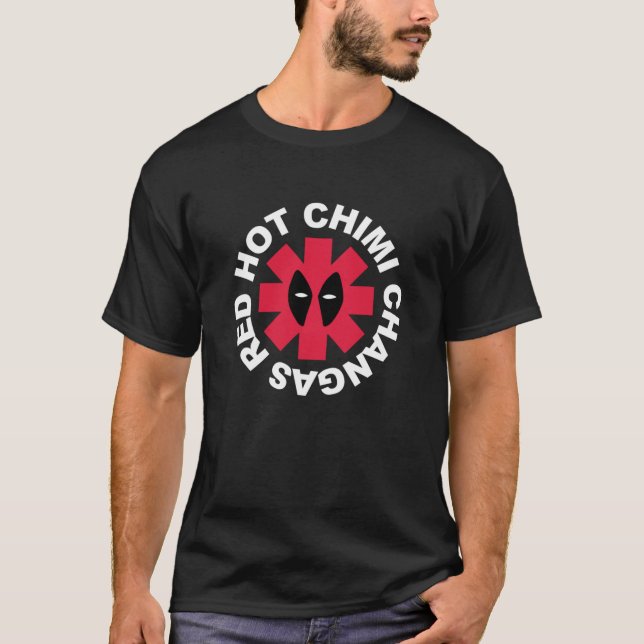 Red Hot Chimichangas Face Mask Classic T-Shirt (Vorderseite)