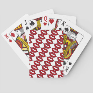 Red Hot Lips Playing Cards Spielkarten