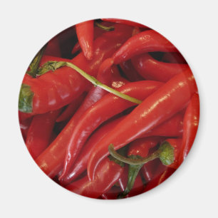 Red Hot Paprikaschoten Magnet