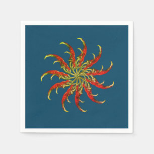 Red Hot Paprikaschoten Serviette