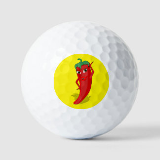 Red Hot Pepper Diva Golfball