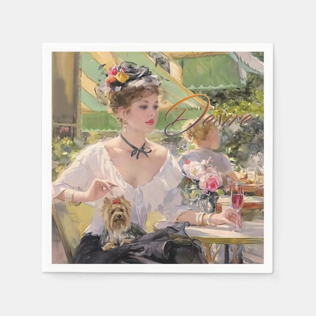 Red Hot Rendezvous Papierserviette (Vorderseite)