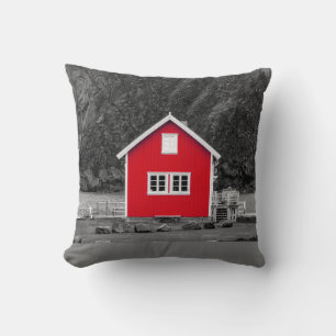 Red House Color Pop Kissen