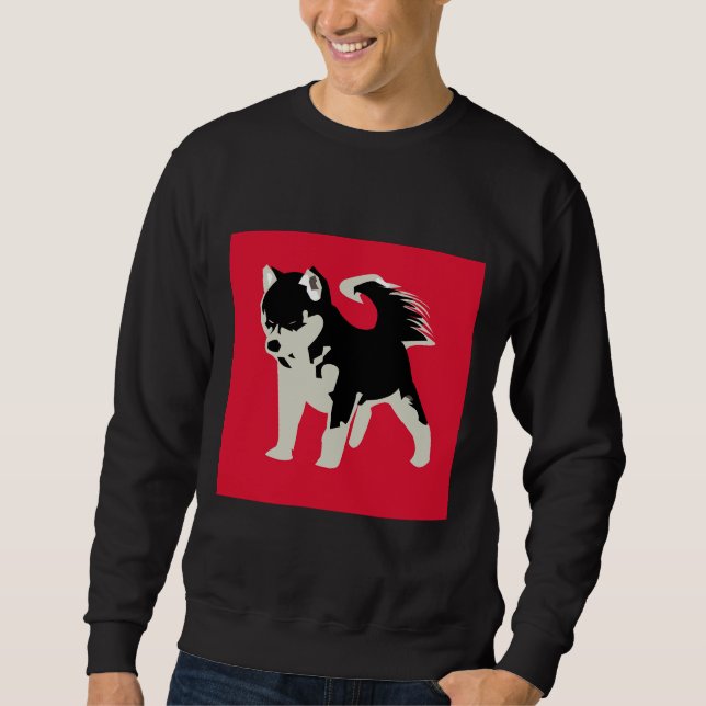 Red Husky Sweatshirt (Vorderseite)