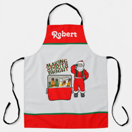 Red Ice Brust mit Bier und Santa Schürze