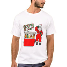 Red Ice Brust mit Bier und Santa