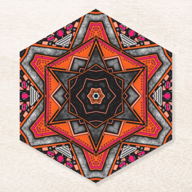 Red Imaging Compass Untersetzer (Vorderseite)