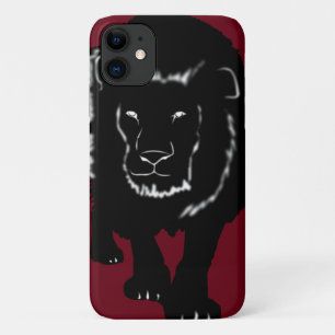 Red iPhone Case mit Lion - Wählen Sie Farben