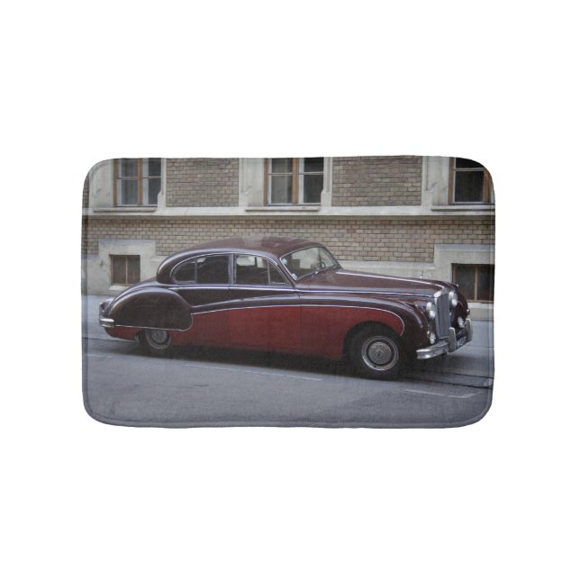 Red Jaguar Mark IX Badematte (Vorderseite)