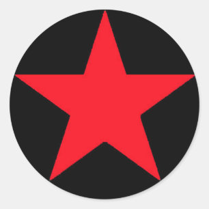 Red Jammer Star Sticker