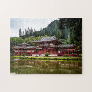Red Japanese Temple Puzzle
