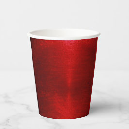 RED JELLO PAPPBECHER