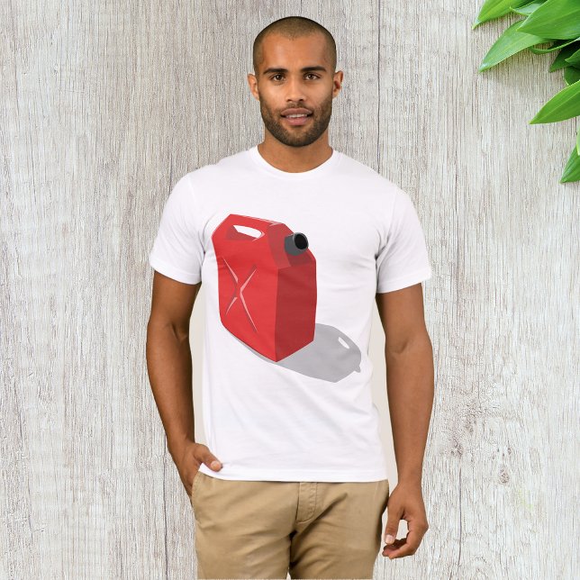 Red Jerrican Mens T - Shirt (Von Creator hochgeladen)