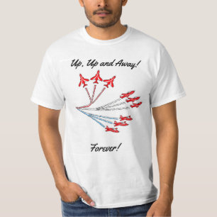 Red Jet Flugzeug T - Shirt