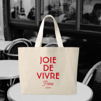 Red Joie De Vivre Paris Custom Year Französisch