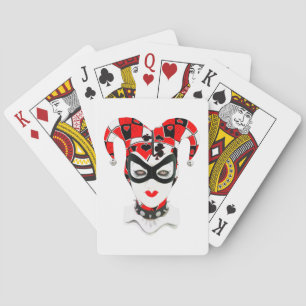Red Joker Head Spielkarten