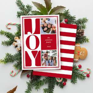 Red Joto Foto Collage Moderne Weihnachten