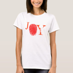 Red Joy Fingerprint T - Shirt